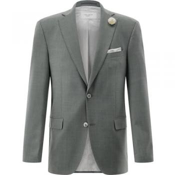 Slim Fit 2-Knopf-Sakko 'Shelby' in Grün, Größe 52