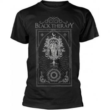Therapy T-Shirt Nero Maniche Lunghe Echoes of Dying Memories