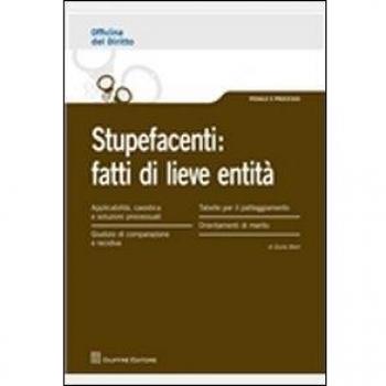 Stupefacenti: fatti di lieve entità