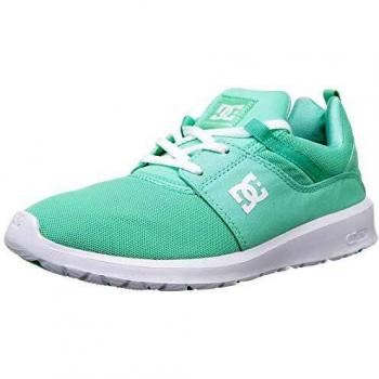 DC Shoes Women's Heathrow Teal Lace-Up Sneaker