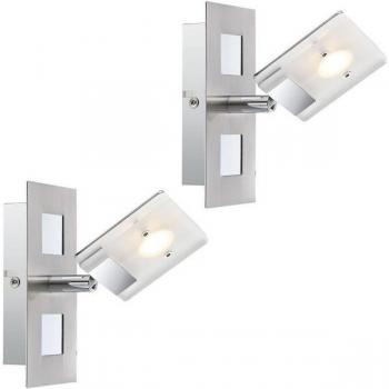 Globo Wandlampe mit fest verbautem LED