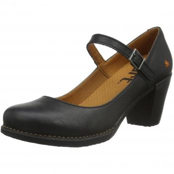Pantofole a Stivaletto Donna Art Genova, Nero (Memphis Black)