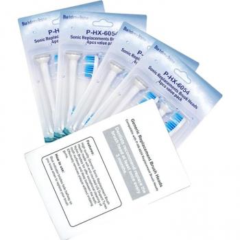 20PCS Generic Sonic Electric Toothbrush Heads for HX6902/HX6910/HX6911/HX6912/HX6930/HX6932