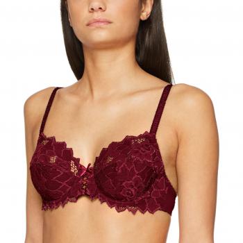 Sujetador con Aros Sans Complexe Arum, Rojo, 95E