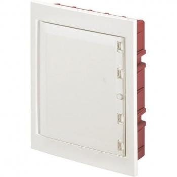 Centralino a 24 Moduli con Porta Cieca – Elettrocanali EC63024C, Bianco, IP40