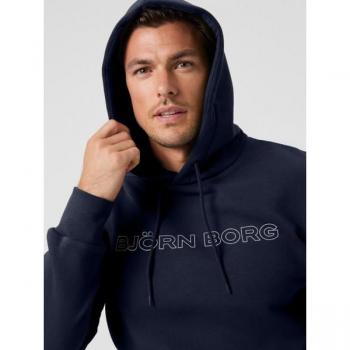 Björn Borg Essential Hoodie Heren Zwart