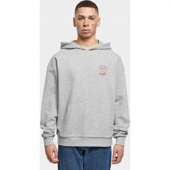 Felpa con cappuccio Urban Classics Big Peace Grey XL