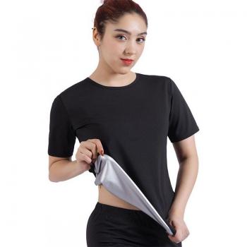 Women's Quick-Dry Training Shirts with Silver Coating