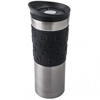 BasicNature Thermobecher 0,45 L Edelstahl 'Grip'