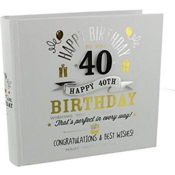 40th Birthday Boys Photo Journal – 4×6 – Widdop