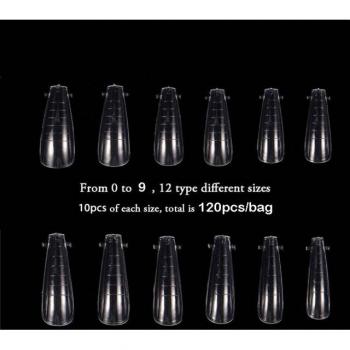 Acrylic Dual Forms Nail Tips