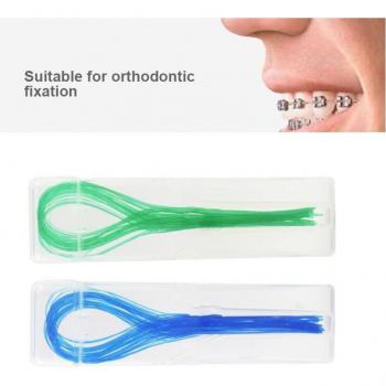 35Pcs Dental Floss Threaders for Braces
