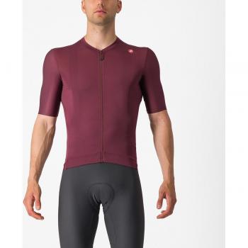 Castelli Espresso Trikot „Bordeaux“ für Männer, M