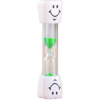 Children's 3-Minute Smiley Sand Timer for Brushing Teeth