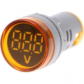 LED‑Volt 22 mm: Medidor de Tensión 60–500 V AC con Luz