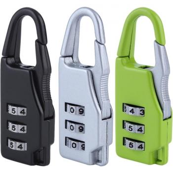 Travel Suitcase Zipper Padlock