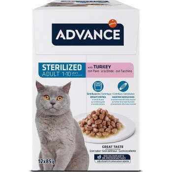 Advance Bocconcini di Tacchino per Gatti Sterilizzati