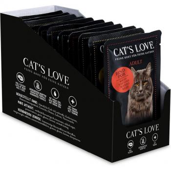 Cat's Love Adult Katzennassfutter Multipack 12x85g