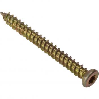 Forgefix Concrete Frame Screw TORX Compatible High-Low Thread ZYP 7.5 x 202MM Box
