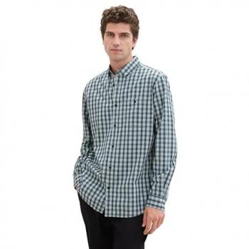 TOM TAILOR Karohemd im Vichy-Design