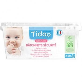 TIDOO Nachhaltige Wattestäbchen – 50 Stk