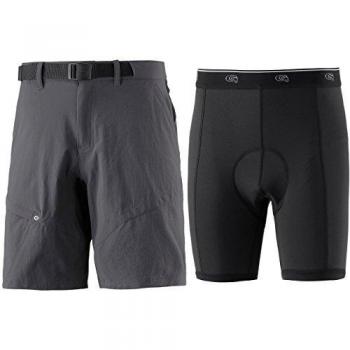 Gonso Arico Shorts für Herren, grau, XXL, wasserabweisend