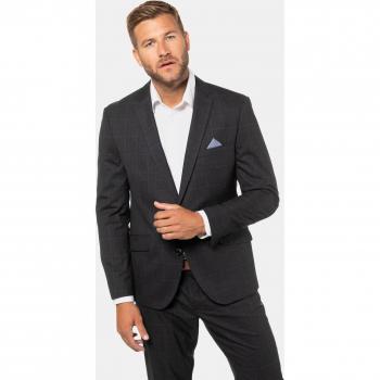 Giacca da uomo plus size Hermes a quadri nero taglia 52