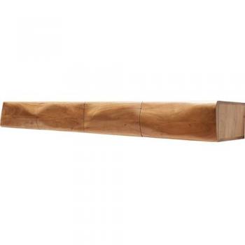 Acacia Live‑Edge 175 cm – Meuble TV à 4 Portes Flottantes DELIFE