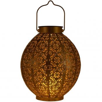Lampada solare LED oro Pauleen