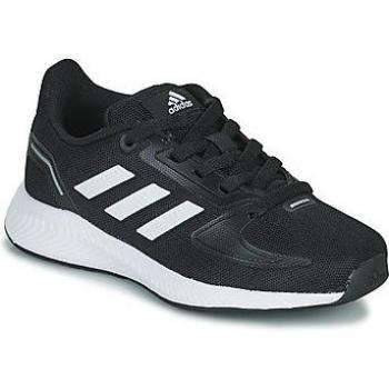 Runfalcon 2.0 K – Chaussures de running enfant noir & blanc, Adidas