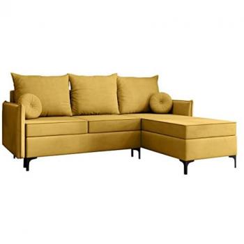 Canapé d'angle Clovis 112 avec fonction couchage