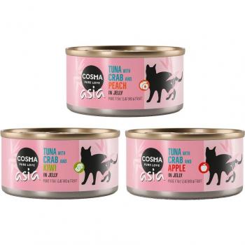 Cosma Asia Fruta en Gelatina Pack Mixto 24 x 170 g