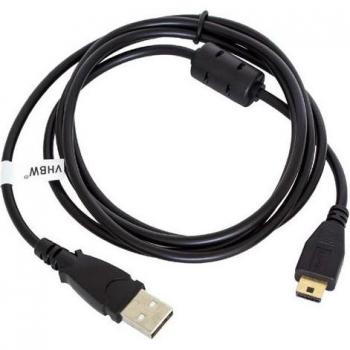 Tuyau de Données USB 150 cm – Utilisable avec Kodak EasyShare V530, V603, M1033, V1073