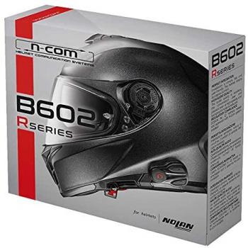Nolan N-Com B602 R Sistema di comunicazione Bluetooth Double Pack Nero