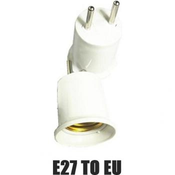 Douilles LED PBT Blanc 5‑pièces – Compatibles E27 et E26