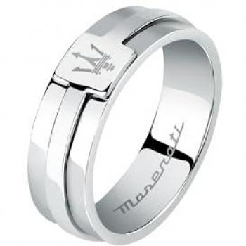 Anello Maserati Uomo in Acciaio Silver One Size JM422AVD12021