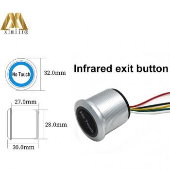 Access Control Exit Button with LED Indicator