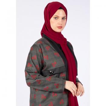 Crimson Royale Jeddah Shawl – 75x200