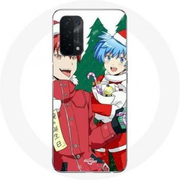 Oppo A74 Case with Karma and Nagisa from Assassination Classroom