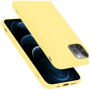 Protection Silicone « Liquid Yellow » – iPhone 12 / 12 Pro
