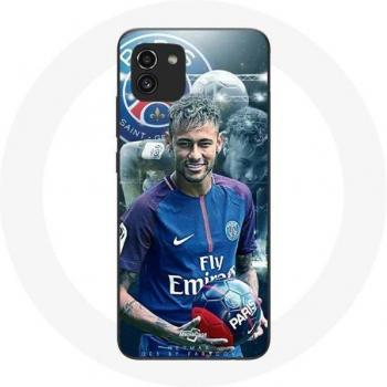 Funda de silicona para Samsung Galaxy A03 Neymar Paris Saint Germain