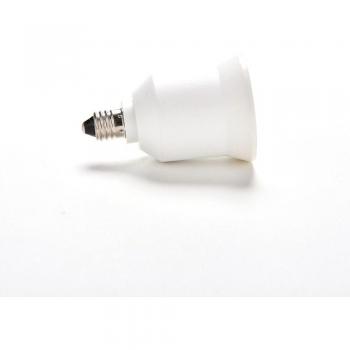 Convertidor Candelabro Base de Luz Blanco E11‑E26
