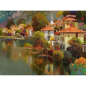 Tableau Diamant Automne 5D Peinture à Colle
