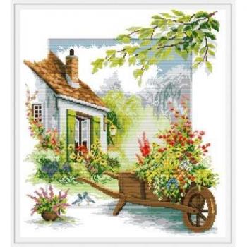 Estampado en Lienzo “Four Seasons” – Kit de Bordado