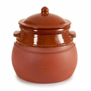 Casseruola in terracotta con coperchio 4,5 L