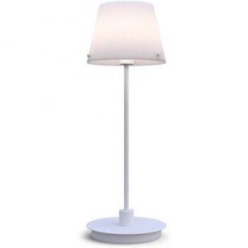 White Opal Tischlampenmodell G9 von Herstal – Gil il Grande