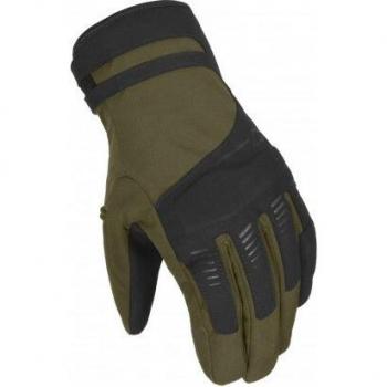Motorradhandschuhe Macna Dim RTX Grün-Schwarz 4XL