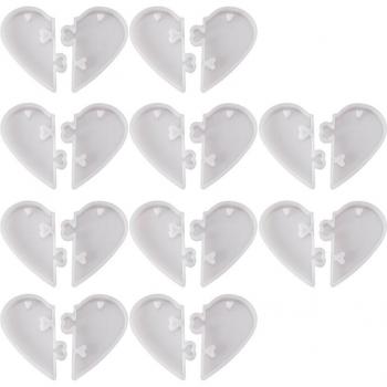Dual Romance Heart Silicone Jewelry Kits