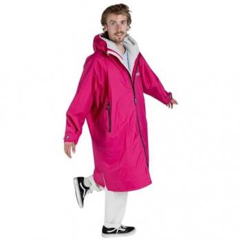 Advance Long Sleeve Dryrobe – Pink & Light Grey, Size S