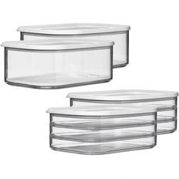 Mepal Aufschnittdosen Modula 4er Set